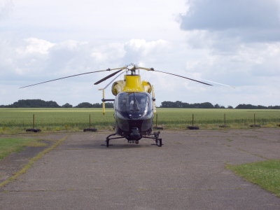 police helicopter